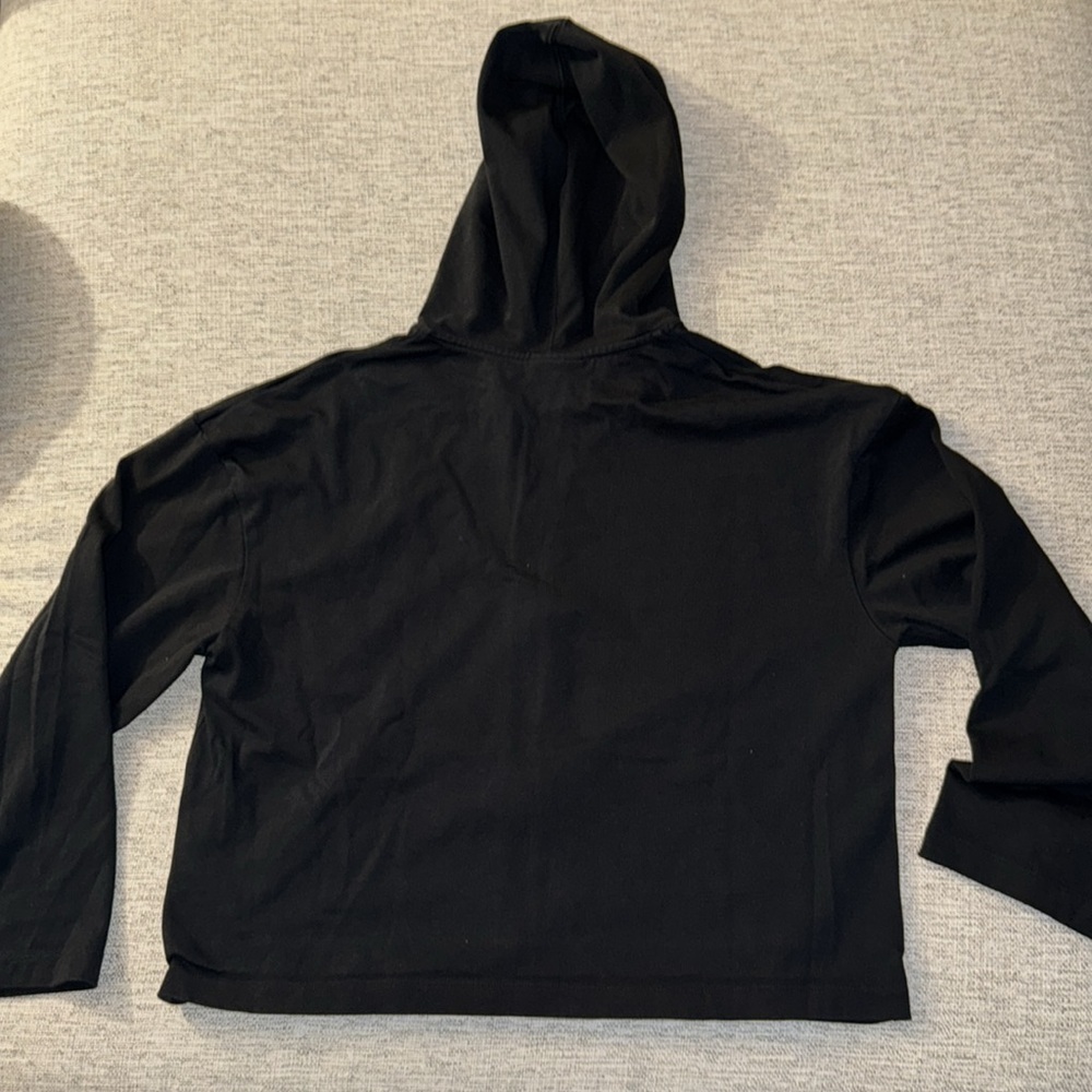🖤 NWOT Nike Women's Full-Zip Hoodie – Flared Sleeve | Size Large - Picture 5 of 5